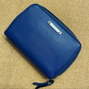 Stella & Dot Blue Wristlet Wallet